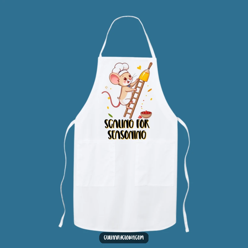 Funny Mouse Chef Apron: Cook with Courage and Spice Up Your Life