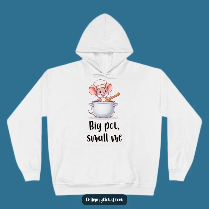Funny Mouse Chef Hoodie: Cozy Comfort with Culinary Charm