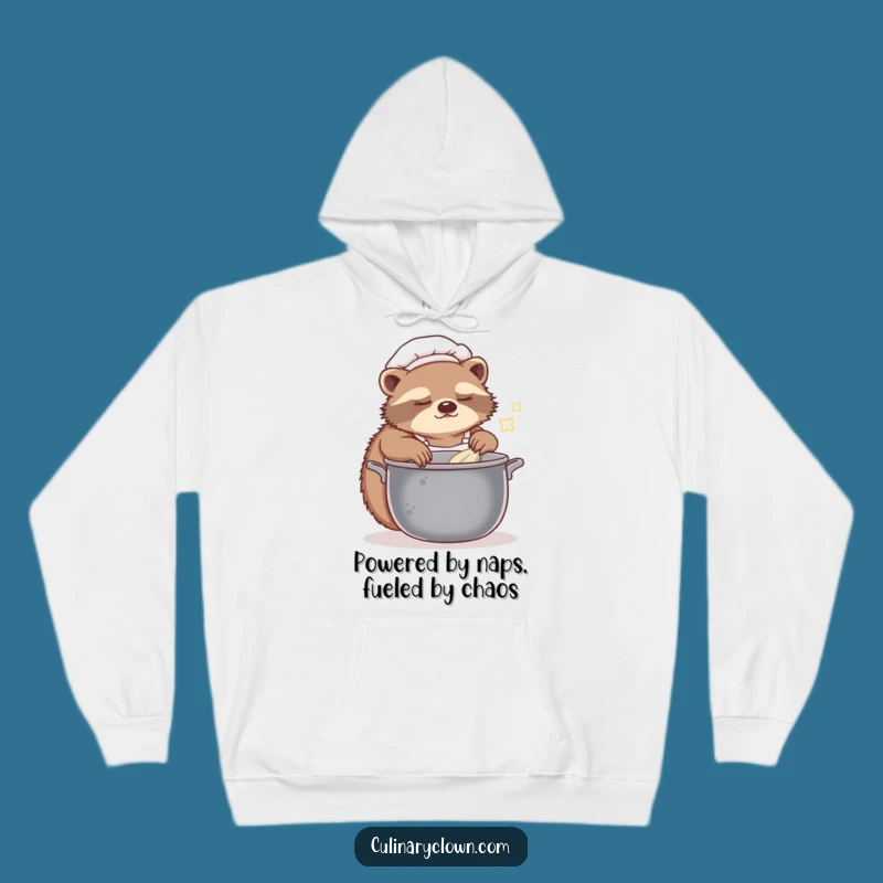 Funny Sloth Chef Hoodie: Cozy Comfort and Slow Cooking Vibes