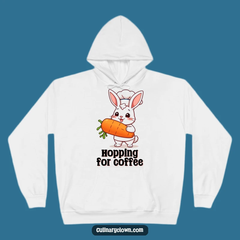 Cozy Funny Kawaii Bunny Chef Carrot Hoodie: Warmth and Whimsy for Your Wardrobe