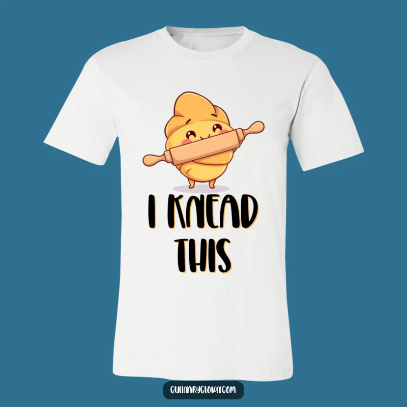 Funny Croissant Baker T-Shirt: Wear Your Passion for Pastries with Humor
