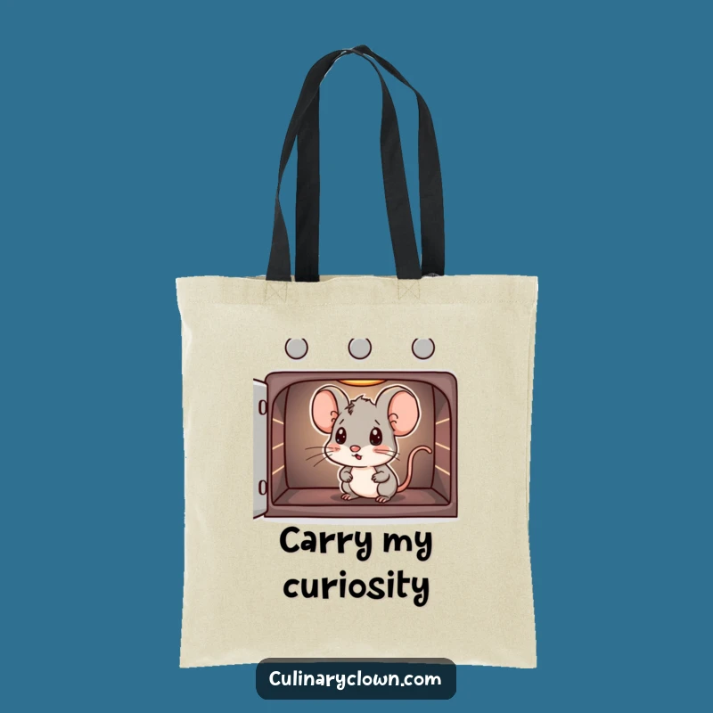 Funny Mouse Oven Tote Bag - Baker's Carryall for Kitchen Cuteness